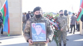 27 yaşlı şəhidimiz Gəncədə dəfn edildi   - FOTO