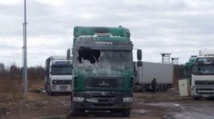 Dağıstanda Azərbaycandan yük daşıyan TIR-lar yandırılıb - VİDEO