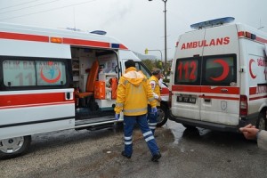 Azərbaycanlı sürücü qəza törətdi: özü və sərnişini ağır yaralandı