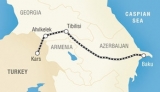 Bakı-Tbilisi-Qars dəmir yolunun tikintisi bu il yekunlaşacaq
