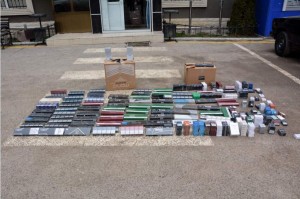 Nəqliyyat vasitəsindən 4800 ədəd siqaret aşkar edildi