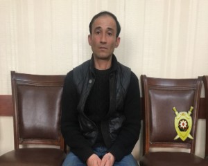 Bakıda avtomat silah satmaq istəyən şəxs saxlanılıb - FOTO