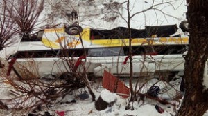 Avtobus qəzaya uğradı: 6 ölü, 20 yaralı