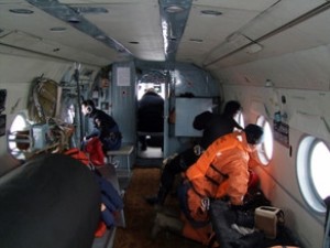 Dənizdə itkin düşən gəminin axtarışına əlavə aviasiya qüvvələri yönəldilib