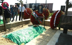 Natiq Əliyevin son mənzili... - Fotolar