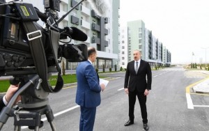 Prezident AzTV-yə müsahibə verdi