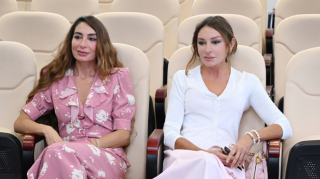 Mehriban Əliyeva qızı ilə açılışda - FOTOLAR 