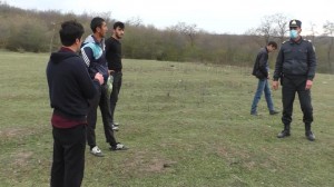 Qubada karantin rejimini pozan şəxslər cərimə olundular - FOTO