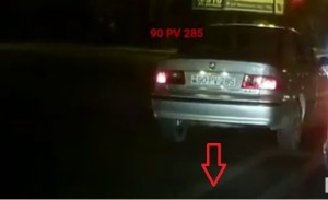 "Protiv" gedən daha bir taksi sürücüsü - VİDEO