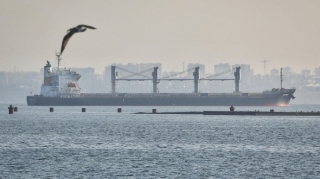 Ukraynanın üçüncü gəmisi İstanbul sahillərində lövbər salıb 