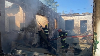 Ermənlərin atdığı mərmilər mülki obyektlərdə yanğınlara səbəb olub  - FOTO