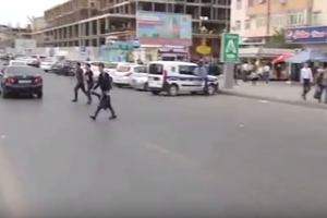 Bu yolda sürücü və piyadalar üçün təhlükə var - VİDEO