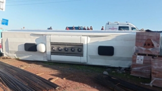 В Малатье опрокинулся автобус: пострадали более 20 человек - ФОТО 