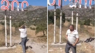 “Berdzor” yazılan lövhəni sındıranlar niyə həbs edilib? - Polisdən AÇIQLAMA 