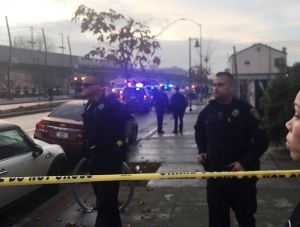 Dəmiryol stansiyasında atışma: 2 yaralı