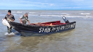 Xəzər dənizində qanunsuz ov edən şəxslər cəzalandırılıb  - FOTO