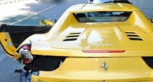 3 “Ferrari”yə çırpıldı, 390 min dollar xərcə düşdü – FOTO