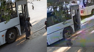 Bakıda avtobus 75 yaşlı qadının üstündən keçdi - VİDEO 