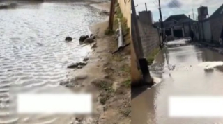 Ramanada peyda olan “göl”ə sahib çıxan yoxdur - VİDEO 