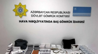 Azərbaycana Türkiyədən qanunsuz zərgərlik məmulatı gətirilməsinin qarşısı alındı 