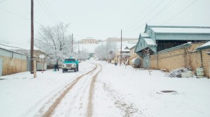 Ölkə ərazisinə soyuq hava kütlələri daxil olub, bölgələrdə qar, yağış yağır