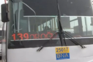 Bakıda avtobus sürücüləri yarışa çıxdılar - VİDEO