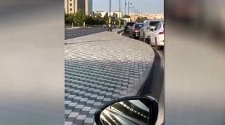 Ağ Şəhərdə vətəndaşların şikayət etdiyi yol quruluşu - RƏSMİ AÇIQLAMA - VİDEO 