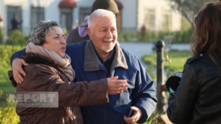 Beynəlxalq səyyahlar Xudafərin körpüsündə olublar - YENİLƏNİB - FOTO 