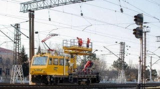 Ucar-Hacıqabul dəmir yolu sahəsində dəyişən cərəyan sisteminin tətbiqi üzrə işlər başa çatdı 