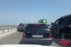 Ələtdə 7 avtomobil toqquşub - FOTO