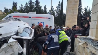 Tovuzda maşın bazara girdi - Ölən və yaralananlar var 