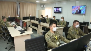 Türkiyə Qarabağdakı Monitorinq Mərkəzindən məlumat yaydı  - FOTO