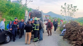 Türkiyədə avtobus qəzası - 4 ölü, 20 yaralı 