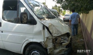 Mikroavtobus qəzaya uğradı, 1 ölü, 5 yaralı - SİYAHI