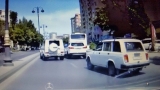 Bir videoda 3 qayda pozuntusu; avtobus, «Galendewagen» və «04» - VİDEO