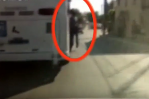 Bakıda avtobus biabırçılığı davam edir - VİDEO