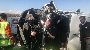 Hava limanında qəza: 9 yaralı - FOTO
