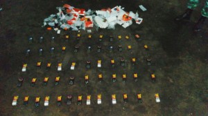 Avtomobildən qanunsuz mobil telefon və aksesuar aşkarlanıb