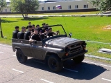 Rus kursantlar "UAZ"-ı 3,5 dəqiqəyə söküb-yığdılar - VİDEO