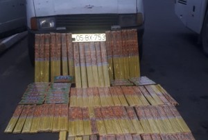 Avtomobildə fişəng və pirotexniki vasitələr aşkarlanıb