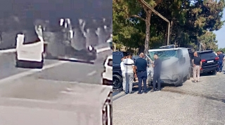 Maştağada əks yola çıxan “Jeep” və yük maşını toqquşdu  - ANBAAN VİDEO