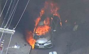 Təyyarə avtomobillərin üzərinə düşdü: 3 ölü, 3 yaralı - VİDEO