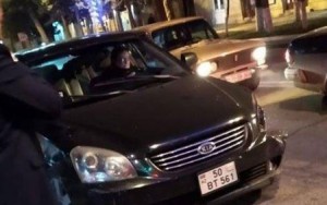 Qəza törədib qaçan qadın vəkil tutuldu - VİDEO