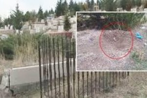 Anasının məzarı başında dua edərkən şok yaşadı: Torpaqdan uşaq çıxdı! - VİDEO