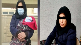 В Баку задержана женщина с младенцем, занимавшаяся попрошайничеством - ВИДЕО