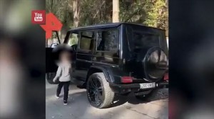 Altı yaşlı uşaq “Gelandewagen”i belə idarə etdi  - VİDEO