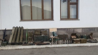 В Ходжавенде обнаружены боеприпасы  - ВИДЕО