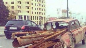 Bakıda ölüm saçan avtomobillər – FOTO