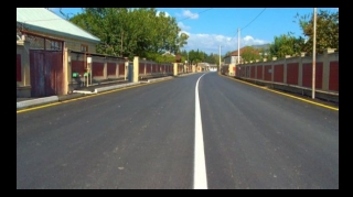 Реконструирована дорога, соединяющая девять населенных пунктов в Агсуинском районе