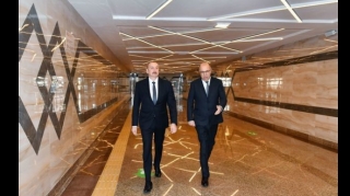 Ильхам Алиев принял участие в открытии станции метро "Ходжасан" - ОБНОВЛЕНО  - ФОТО
